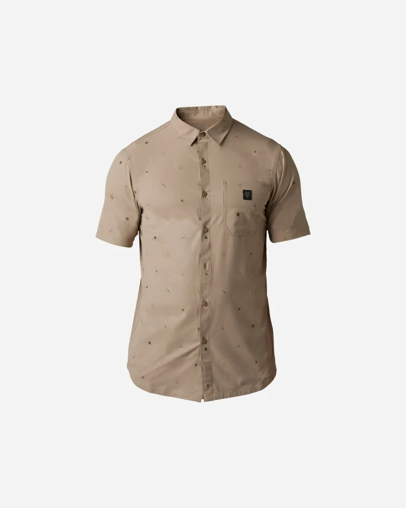 Maillot manches courtes Fox Racing Ranger Woven - Mocca