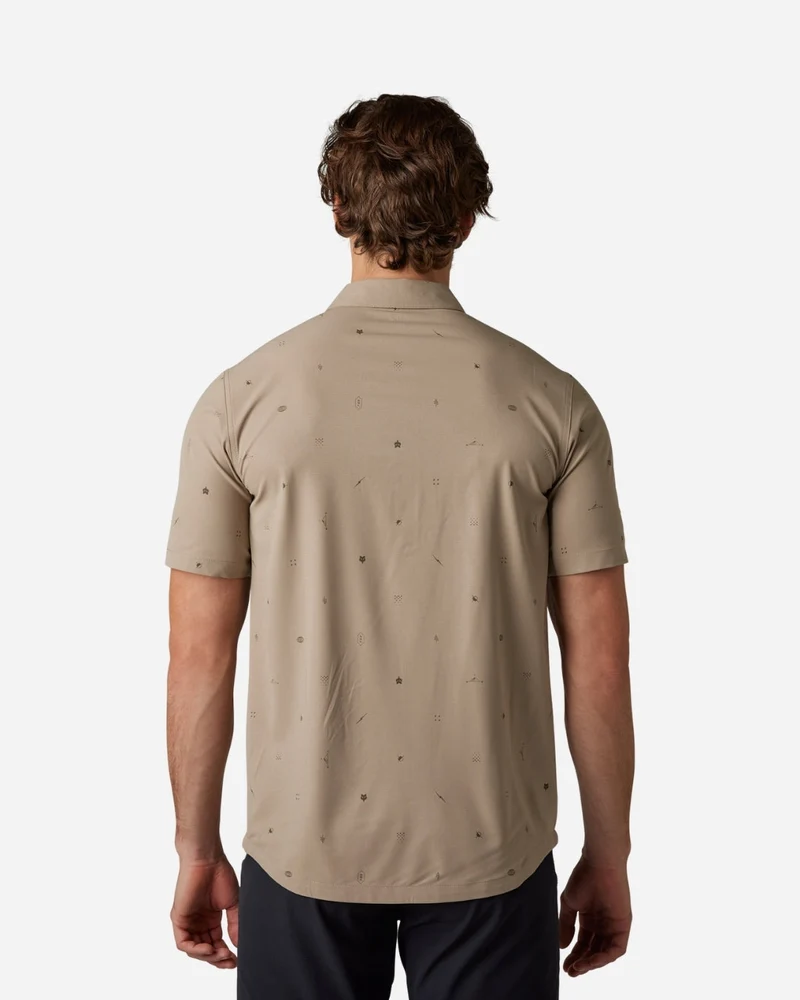 Maillot manches courtes Fox Racing Ranger Woven - Mocca