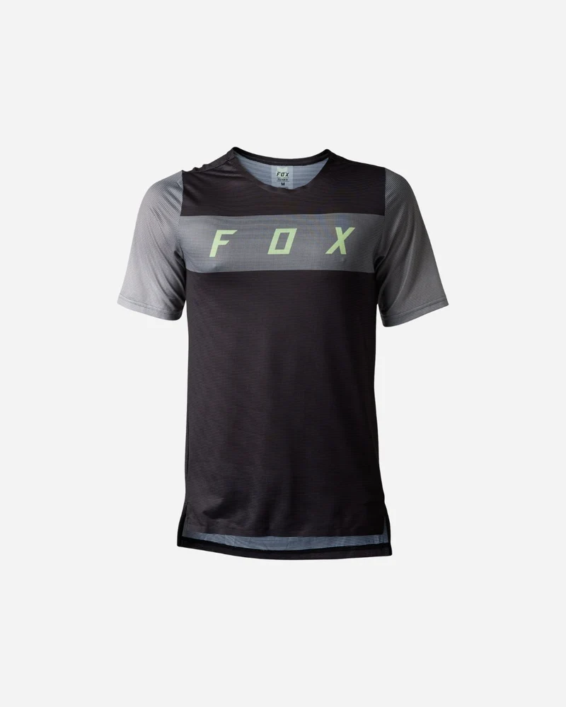 Maillot manches courtes Fox Racing Flexair Arcadia - Noir