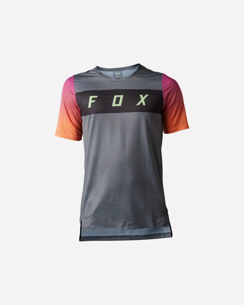 Maillot manches courtes Fox Racing Flexair Arcadia - Pewter