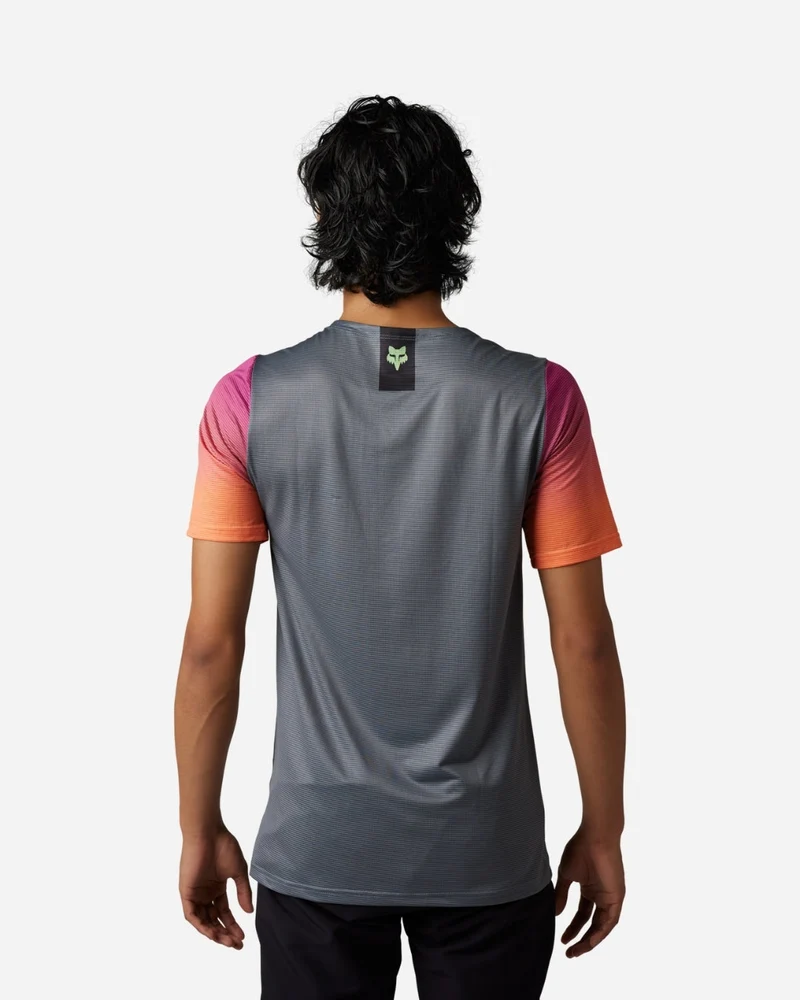 Maillot manches courtes Fox Racing Flexair Arcadia - Pewter