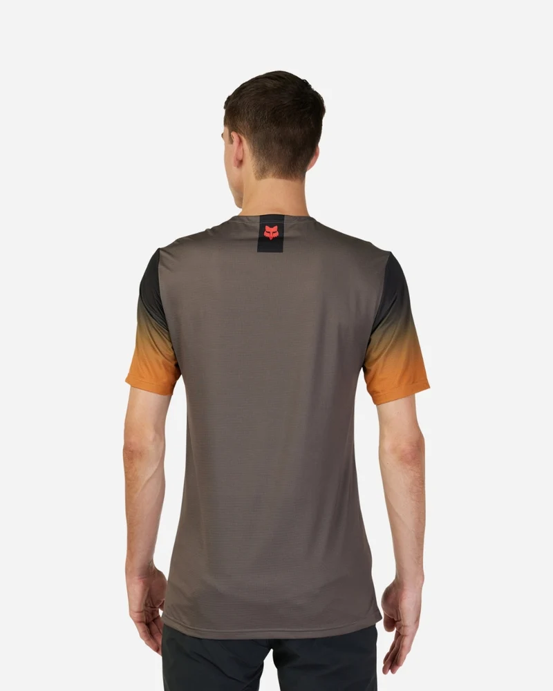 Maillot manches courtes Fox Racing Flexair Arcadia - Marron (Dirt)