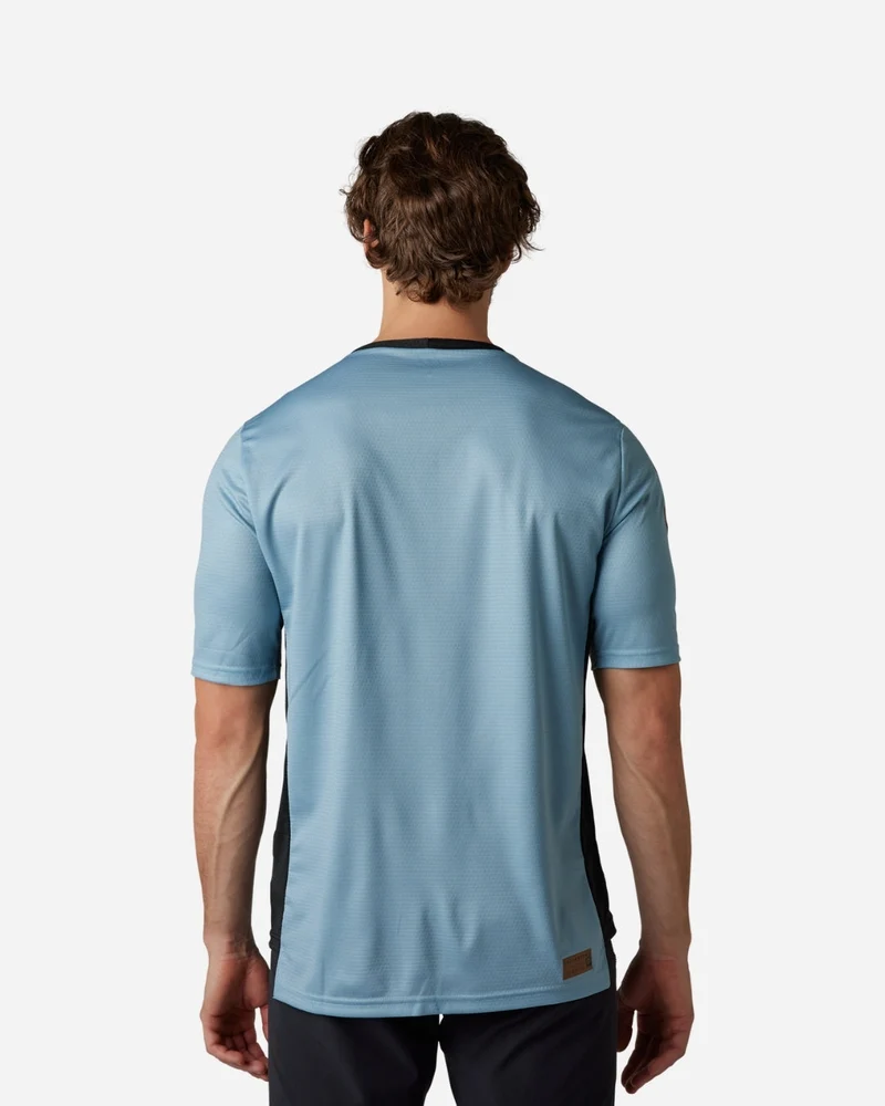 Maillot manches courtes Fox Racing Defend - Gris Anthracite
