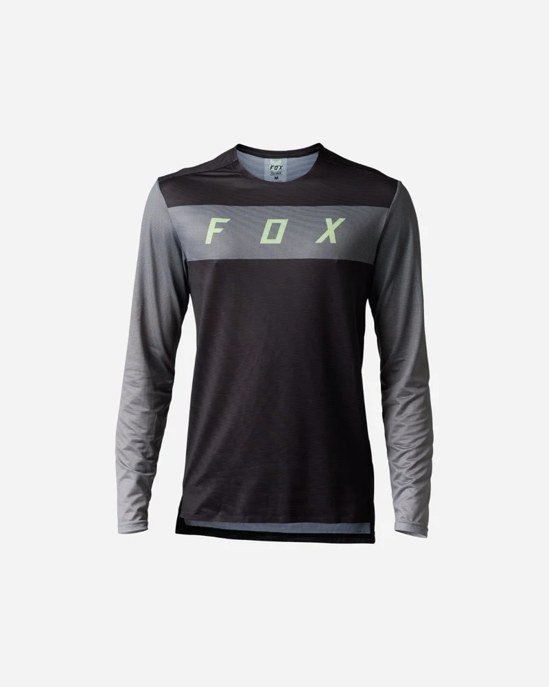 Maillot manches longues Fox Racing Flexair Arcadia - Noir