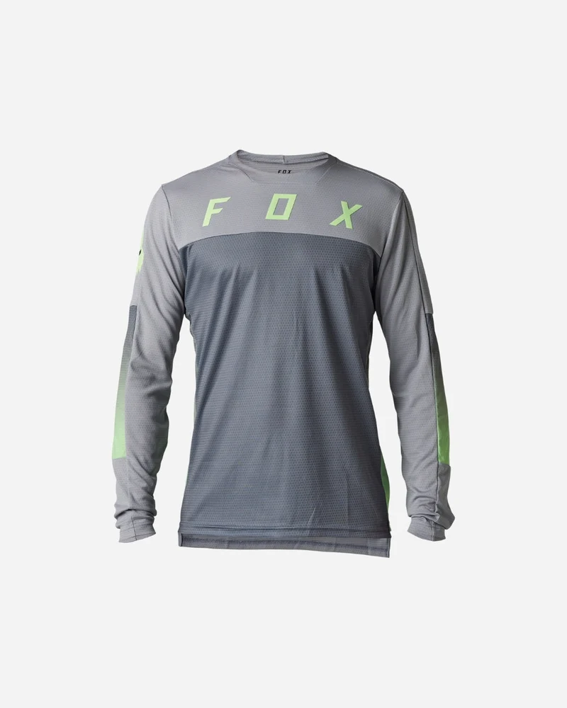 Maillot manches longues Fox Racing Defend Cekt - Gris Clair