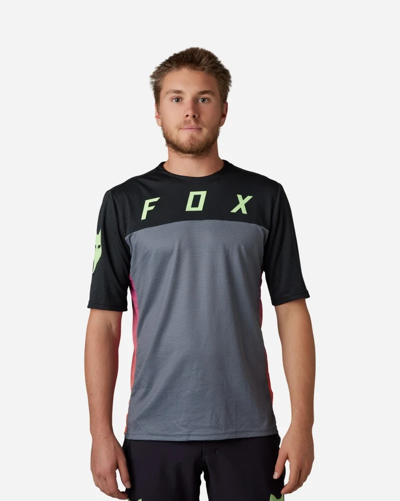 Maillot manches courtes Fox Racing Defend Cekt - Noir