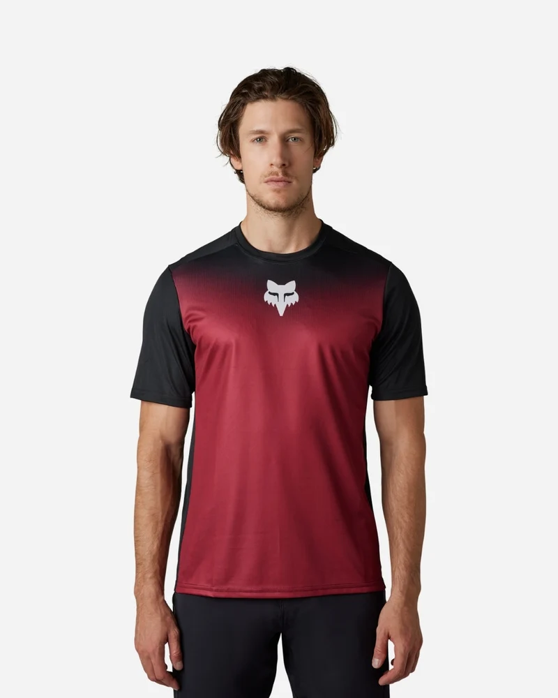 Maillot manches courtes Fox Racing Ranger Keel - Bordeaux