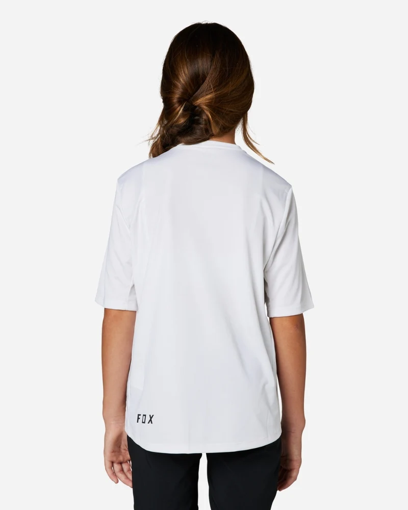 Maillot manches courtes enfant Fox Racing Ranger - Blanc