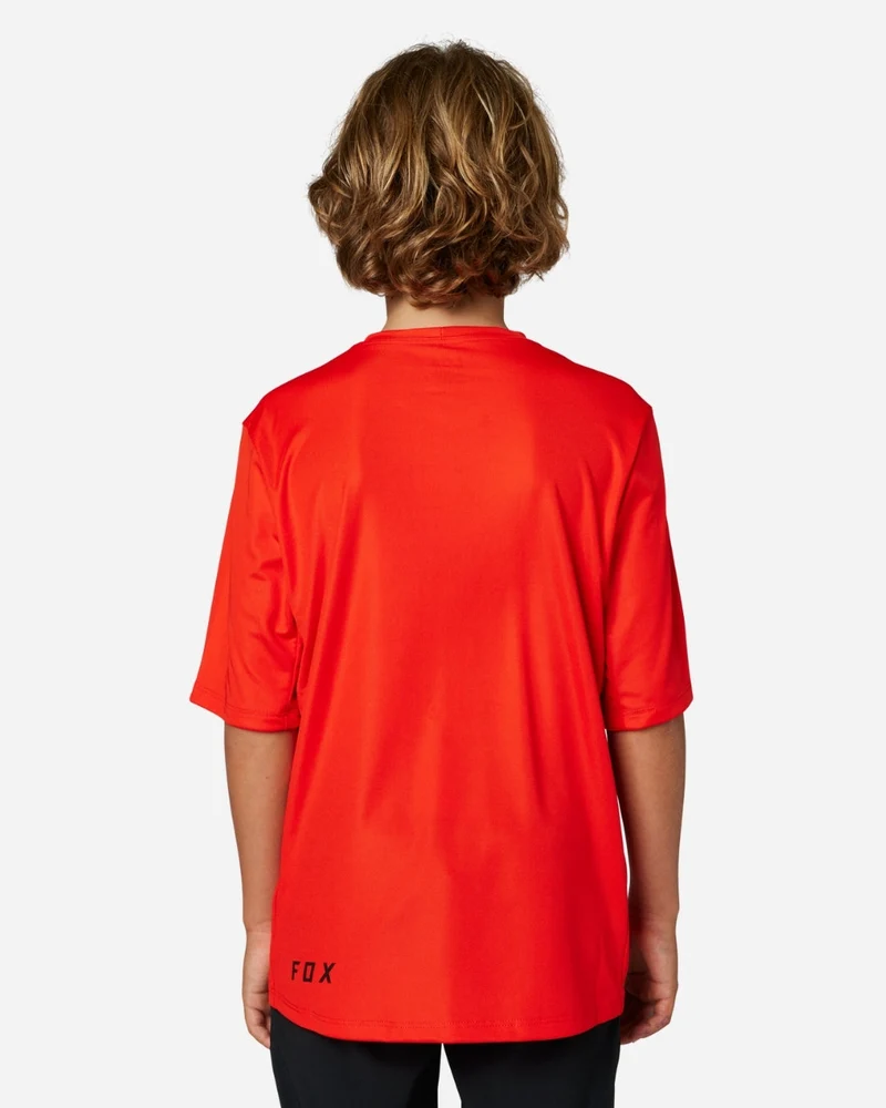Maillot manches courtes enfant Fox Racing Ranger - Rouge Fluo
