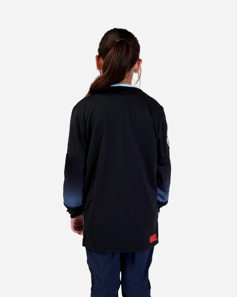 Maillot manches longues enfant Fox Racing Defend Race - Bleu Glacier