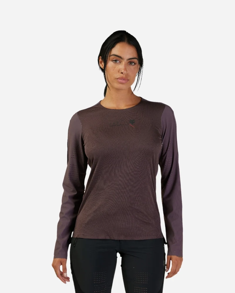Maillot manches longues femme Fox Racing Flexair Pro - Violet