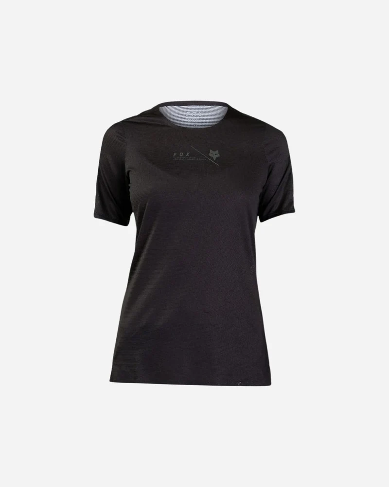 Maillot manches courtes femme Fox Racing Flexair - Noir
