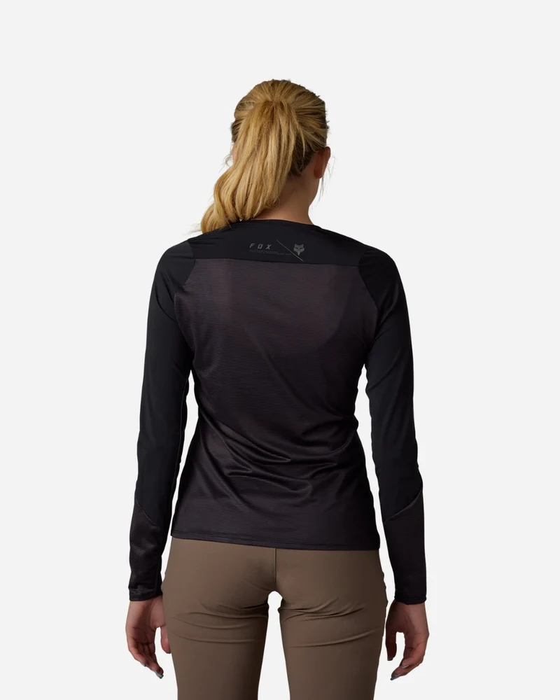 Maillot manches longues femme Fox Racing Flexair Ascent - Noir