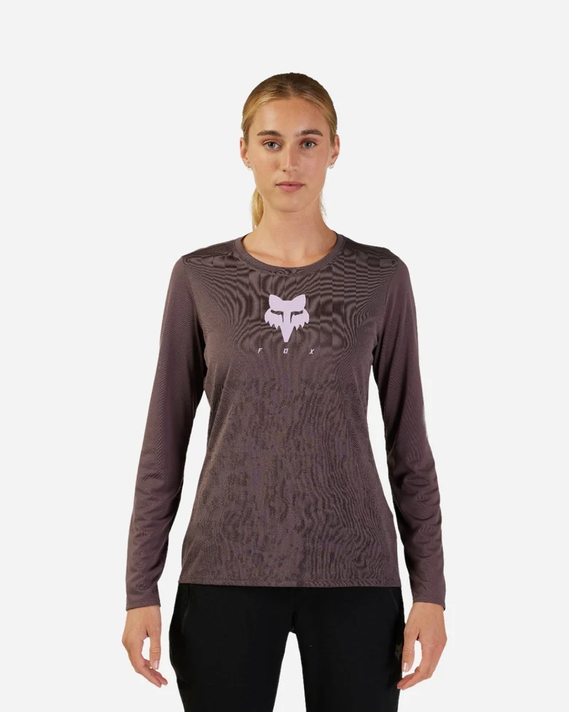 Maillot manches longues femme Fox Racing Ranger TruDri - Violet