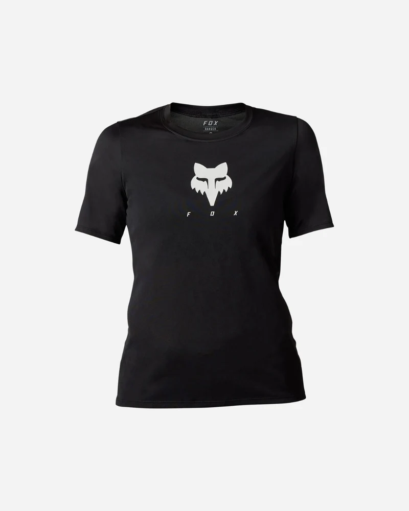 Maillot manches courtes femme Fox Racing Ranger TruDri - Noir