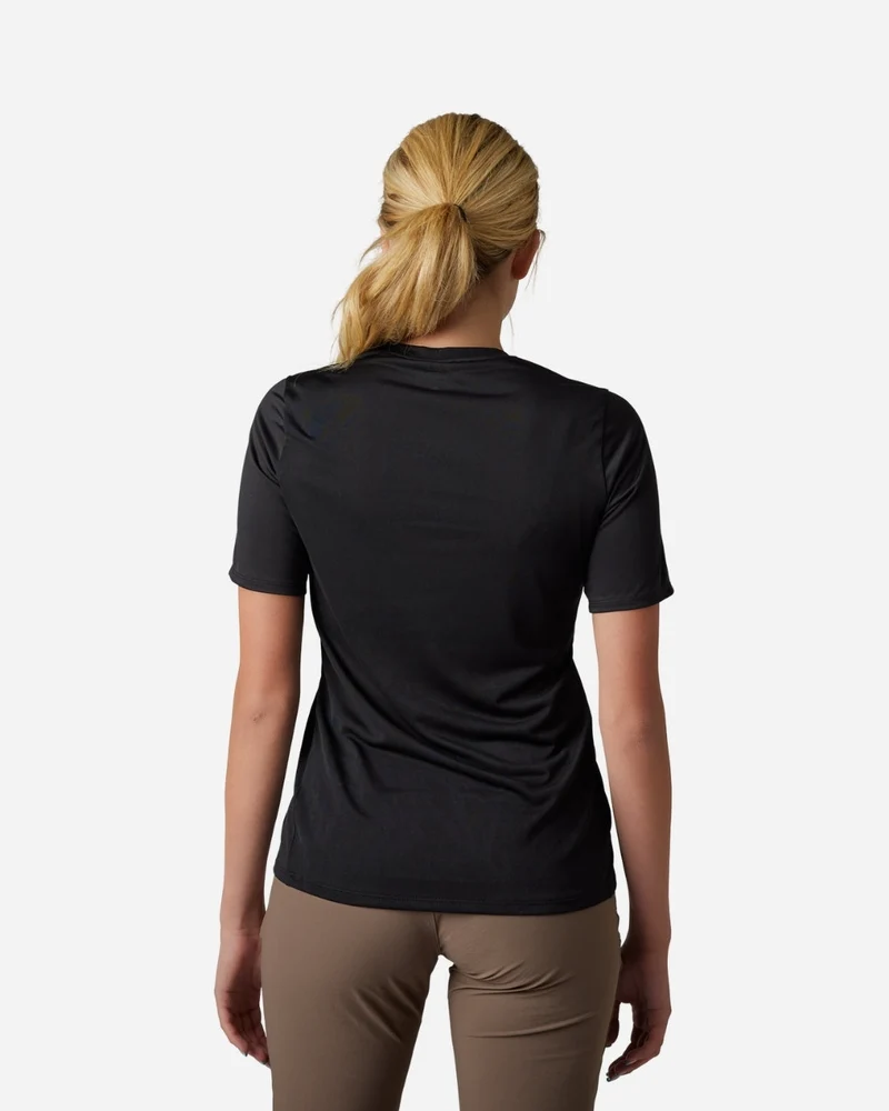 Maillot manches courtes femme Fox Racing Ranger TruDri - Noir