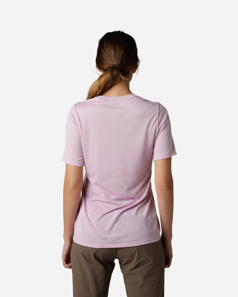 Maillot manches courtes femme Fox Racing Ranger TruDri - Blush