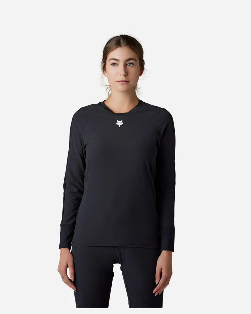 Maillot manches longues femme Fox Racing Defend Thermal - Noir