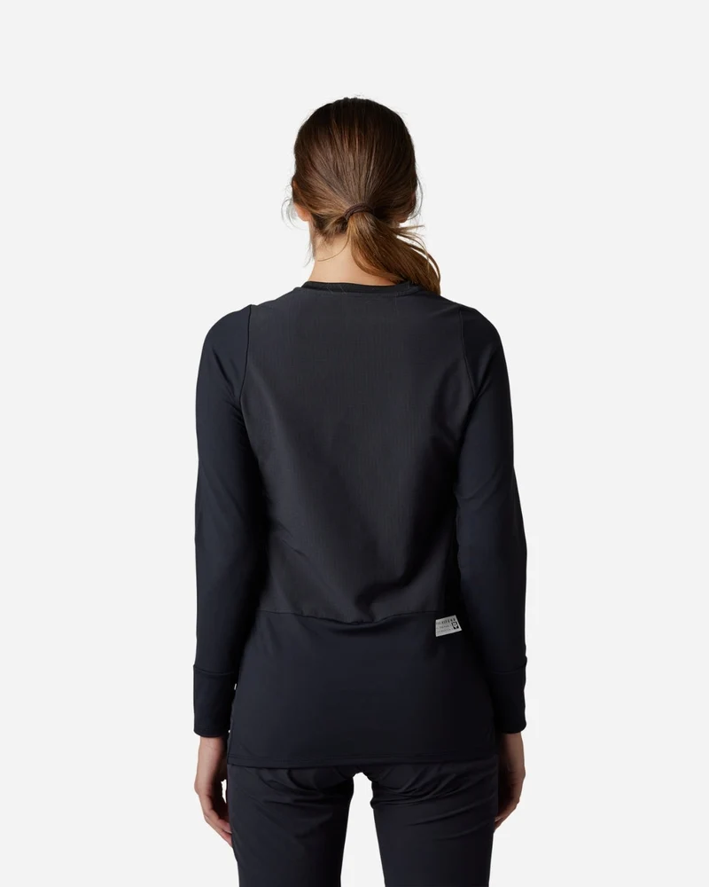 Maillot manches longues femme Fox Racing Defend Thermal - Noir