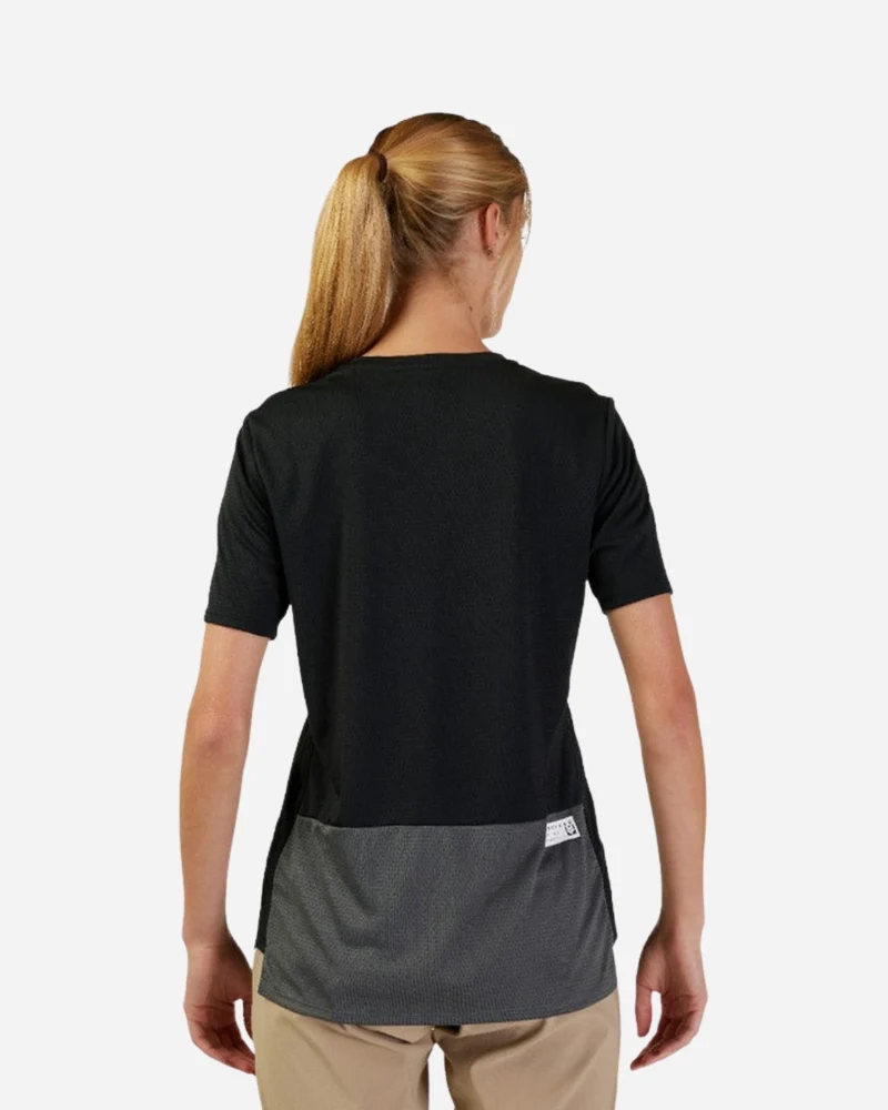 Maillot manches courtes femme Fox Racing Defend - Noir