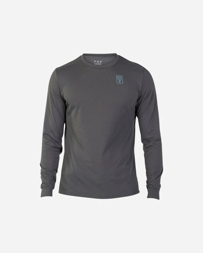 Maillot manches longues Fox Racing Ranger Drirelease - Gris Foncé