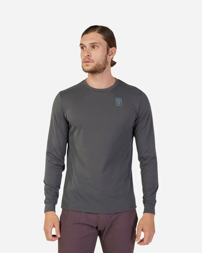 Maillot manches longues Fox Racing Ranger Drirelease - Gris Foncé