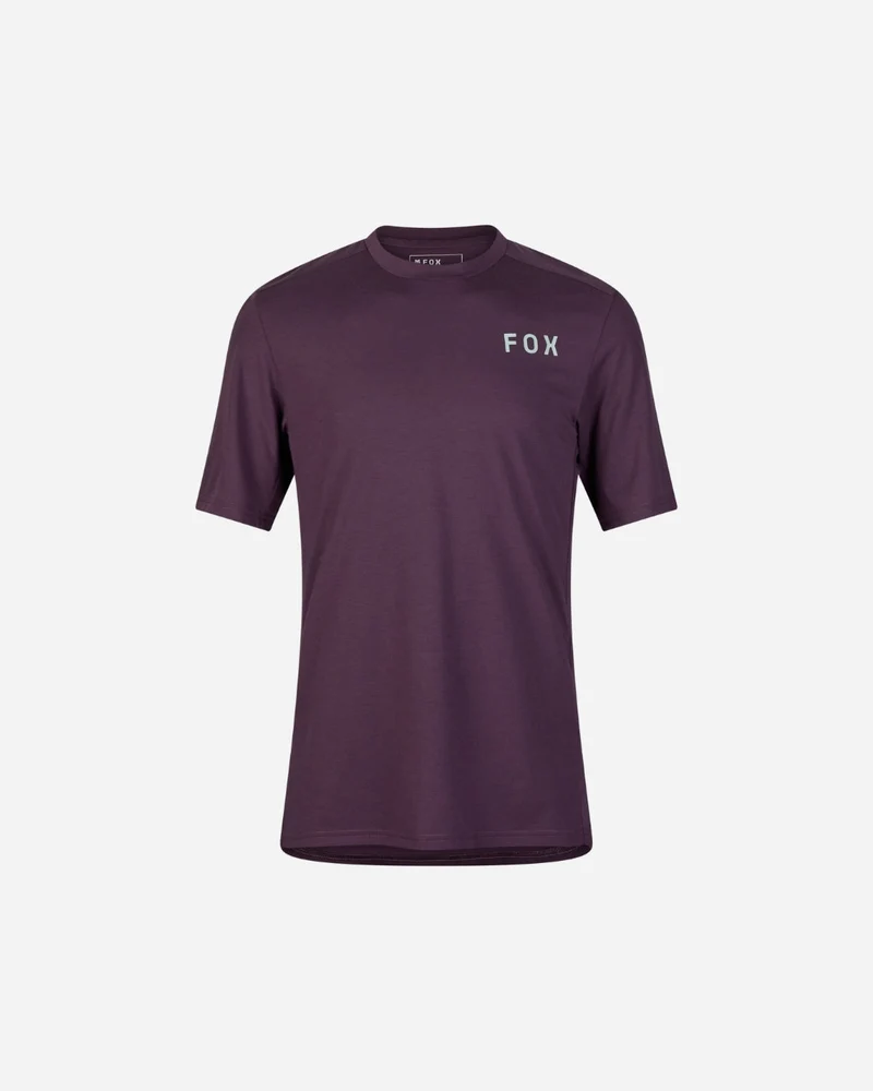 Maillot manches courtes Fox Racing Ranger Drirelease Alyn - Violet Foncé