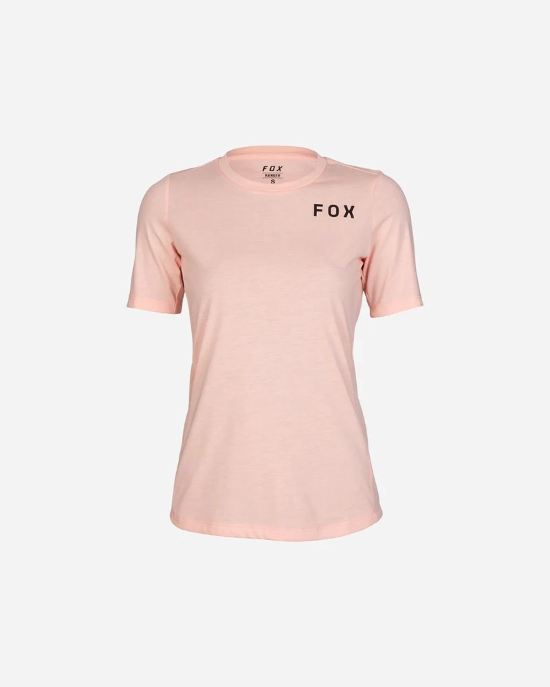 Maillot manches courtes femme Fox Racing Ranger Alyn Drirelease - Fluo