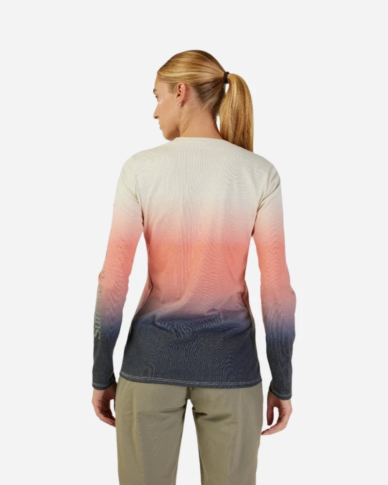Maillot manches longues femme Fox Racing Ranger Drirelease Midweight - Lunar