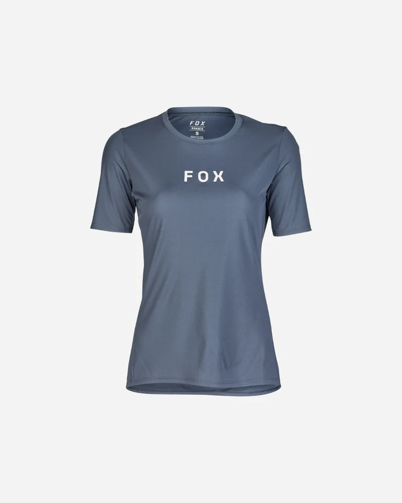 Maillot manches courtes femme Fox Racing Ranger Wordmark - Graphite