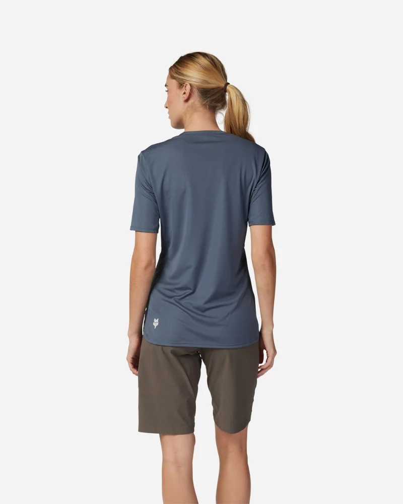 Maillot manches courtes femme Fox Racing Ranger Wordmark - Graphite