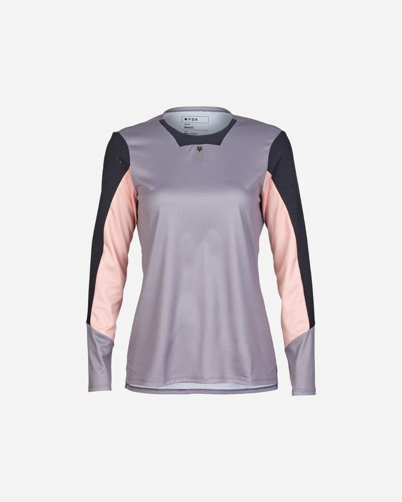 Maillot manches longues femme Fox Racing Defend - Pierre (Stone)