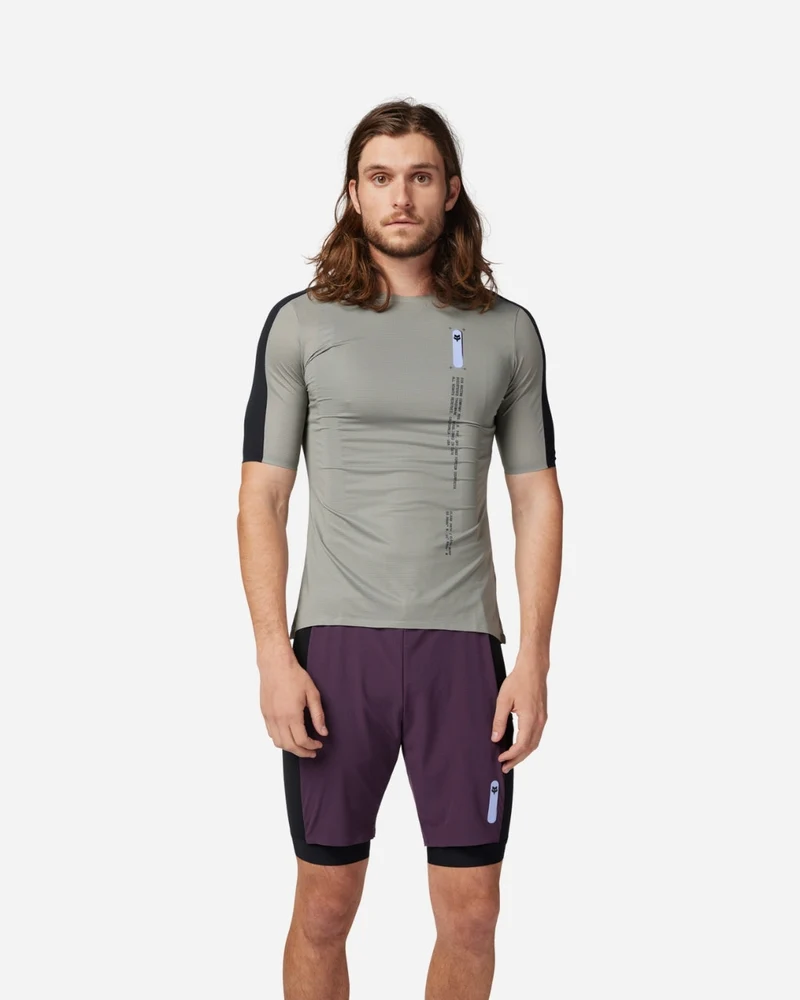 Maillot manches courtes Fox Racing Flexair Ascent Édition Limitée - Adobe