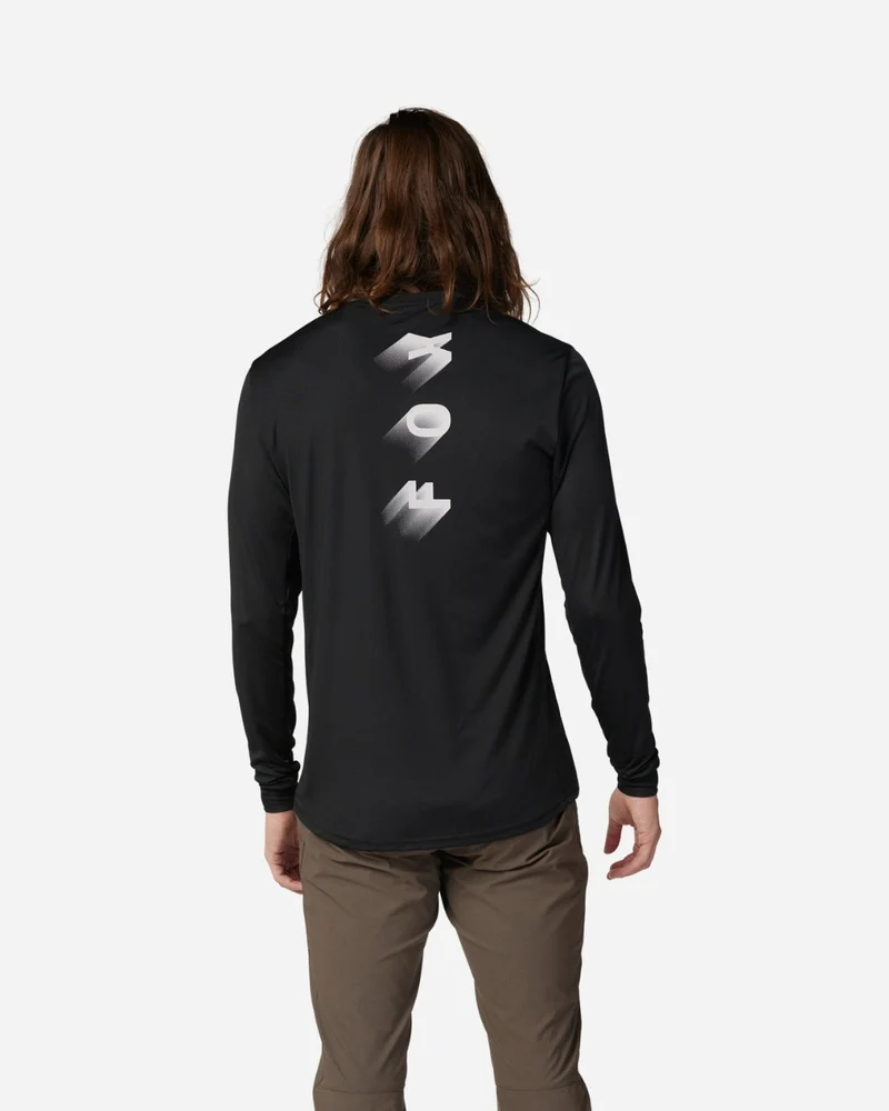 Maillot manches longues Fox Racing Ranger Wayfaring - Noir
