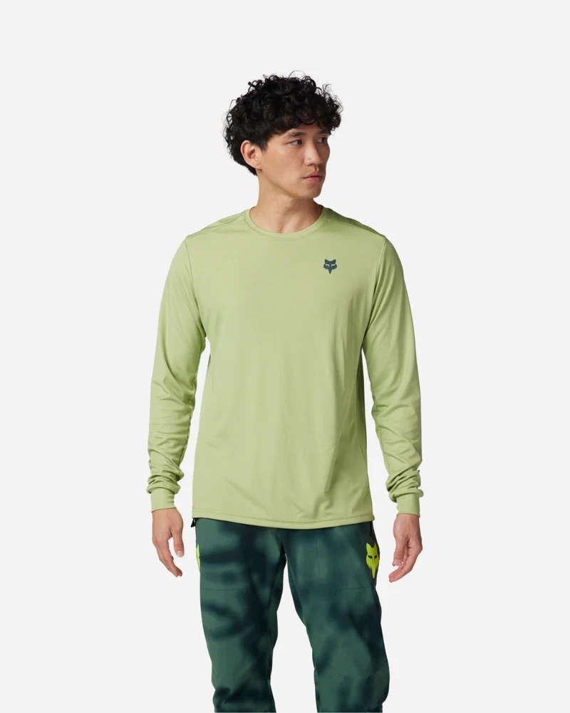 Maillot manches longues Fox Racing Ranger Wayfaring - Vert Pin