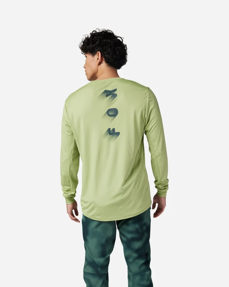Maillot manches longues Fox Racing Ranger Wayfaring - Vert Pin