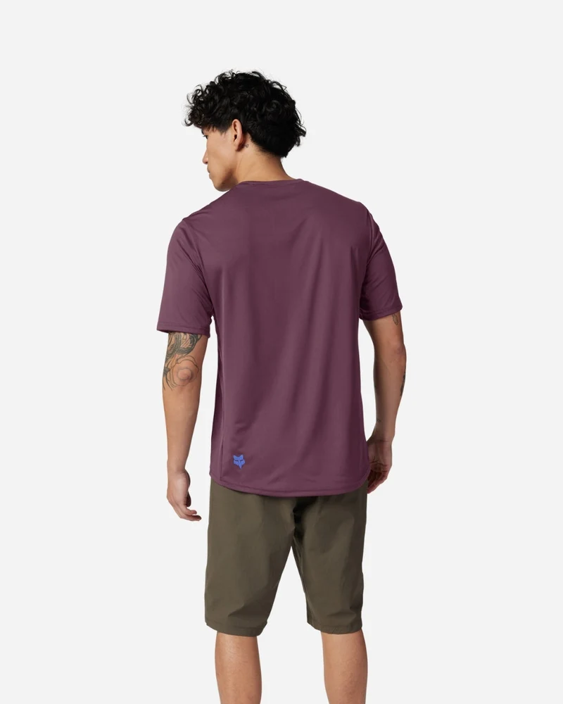 Maillot manches courtes Fox Racing Ranger Moth - Violet Foncé