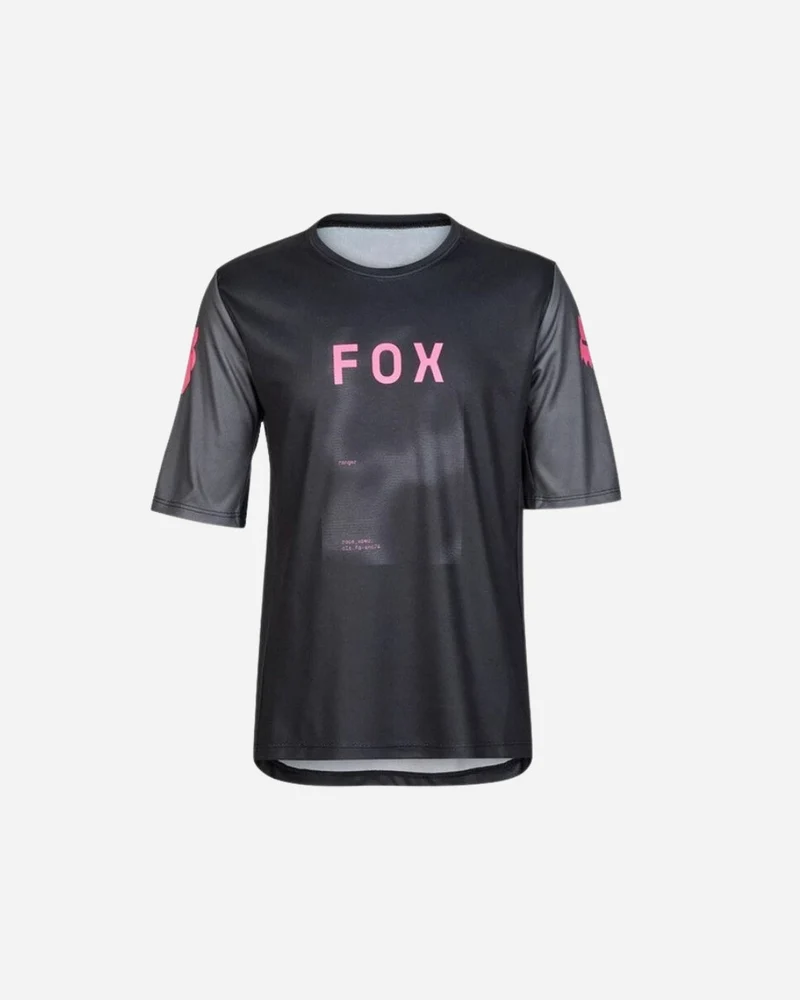 Maillot manches courtes Fox Racing Ranger Taunt Race - Noir