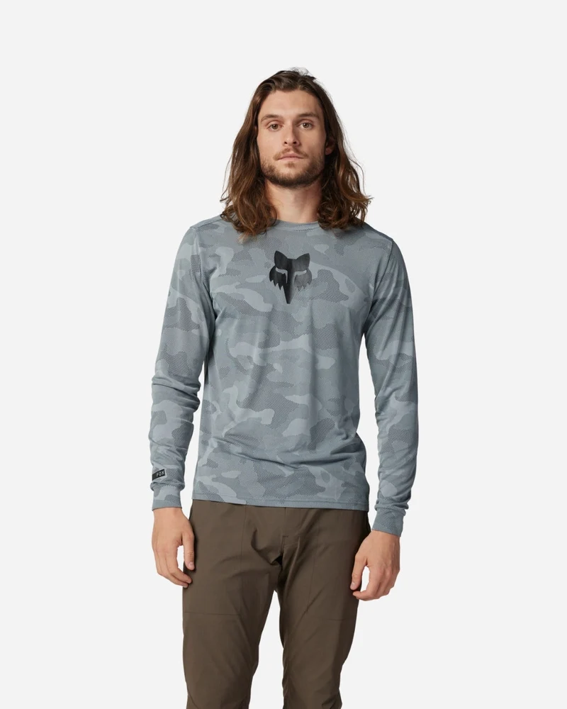 Maillot manches longues Fox Racing Ranger TruDri - Gris
