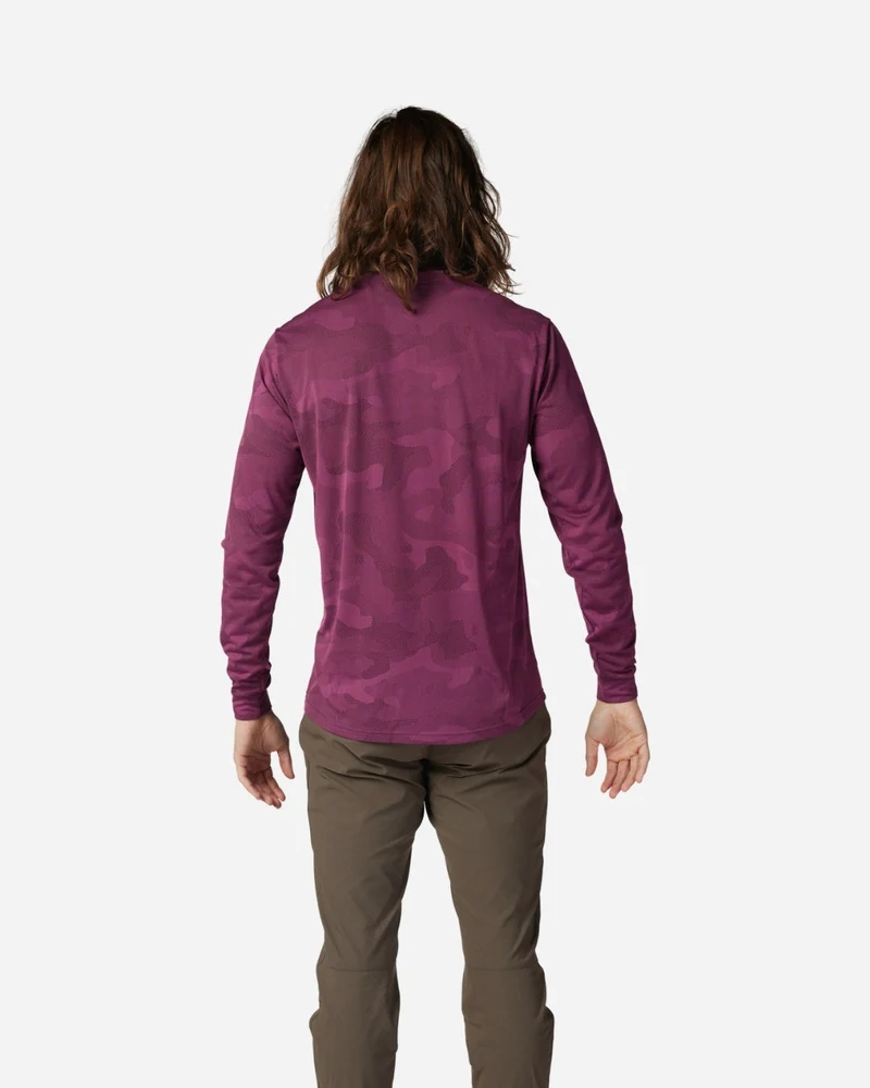 Maillot manches longues Fox Racing Ranger TruDri - Sangria