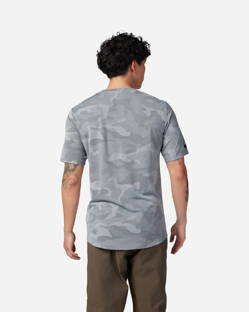 Maillot manches courtes Fox Racing Ranger TruDri - Gris Anthracite