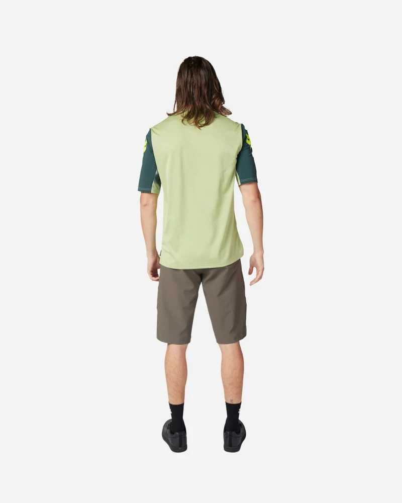 Maillot manches courtes Fox Racing Defend Taunt - Vert Pin