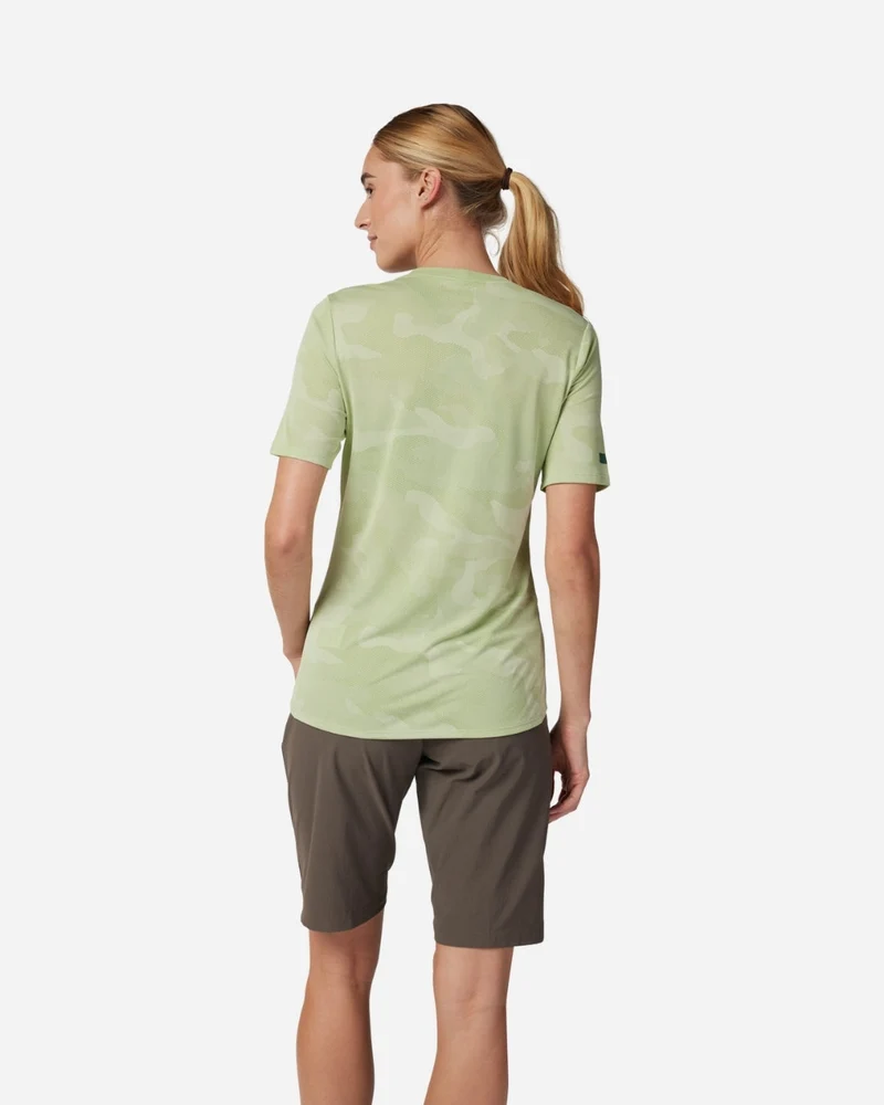 Maillot manches courtes femme Fox Racing Ranger TruDri - Cactus