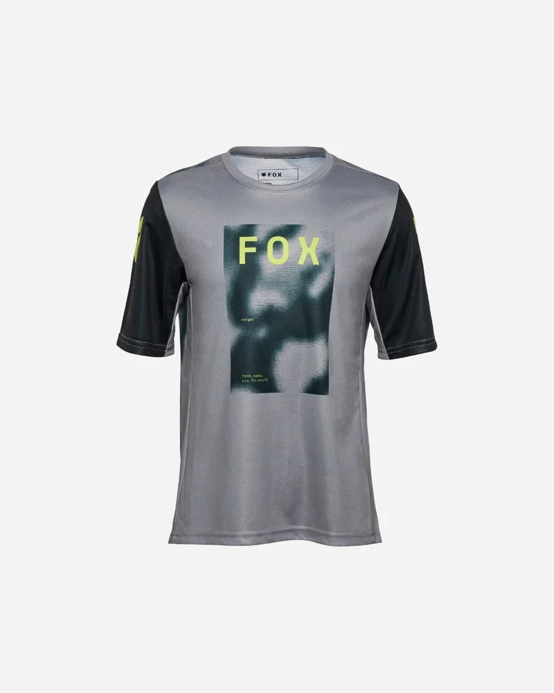 Maillot manches courtes enfant Fox Racing Ranger Taunt - Gris Acier