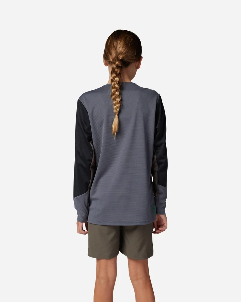 Maillot manches longues enfant Fox Racing Defend - Graphite