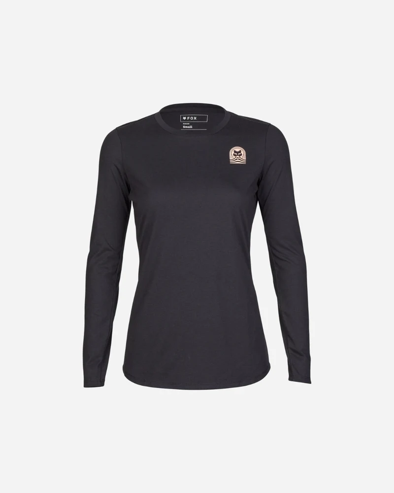 Maillot manches longues femme Fox Racing Ranger Drirelease - Noir