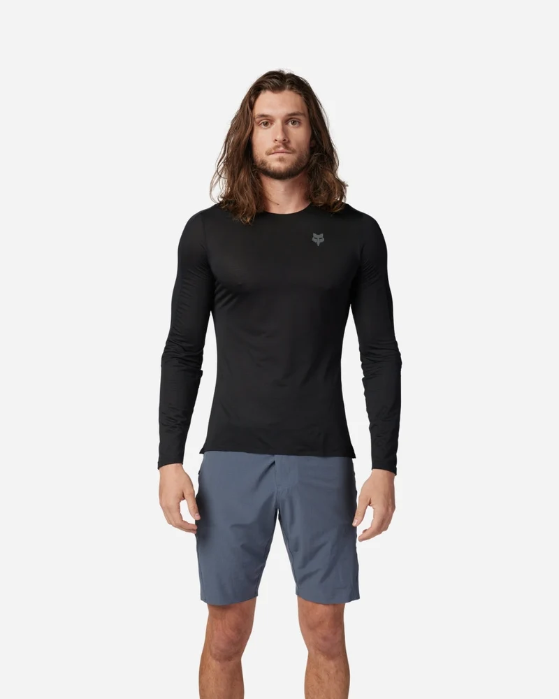 Maillot manches longues Fox Racing Flexair Ascent - Noir