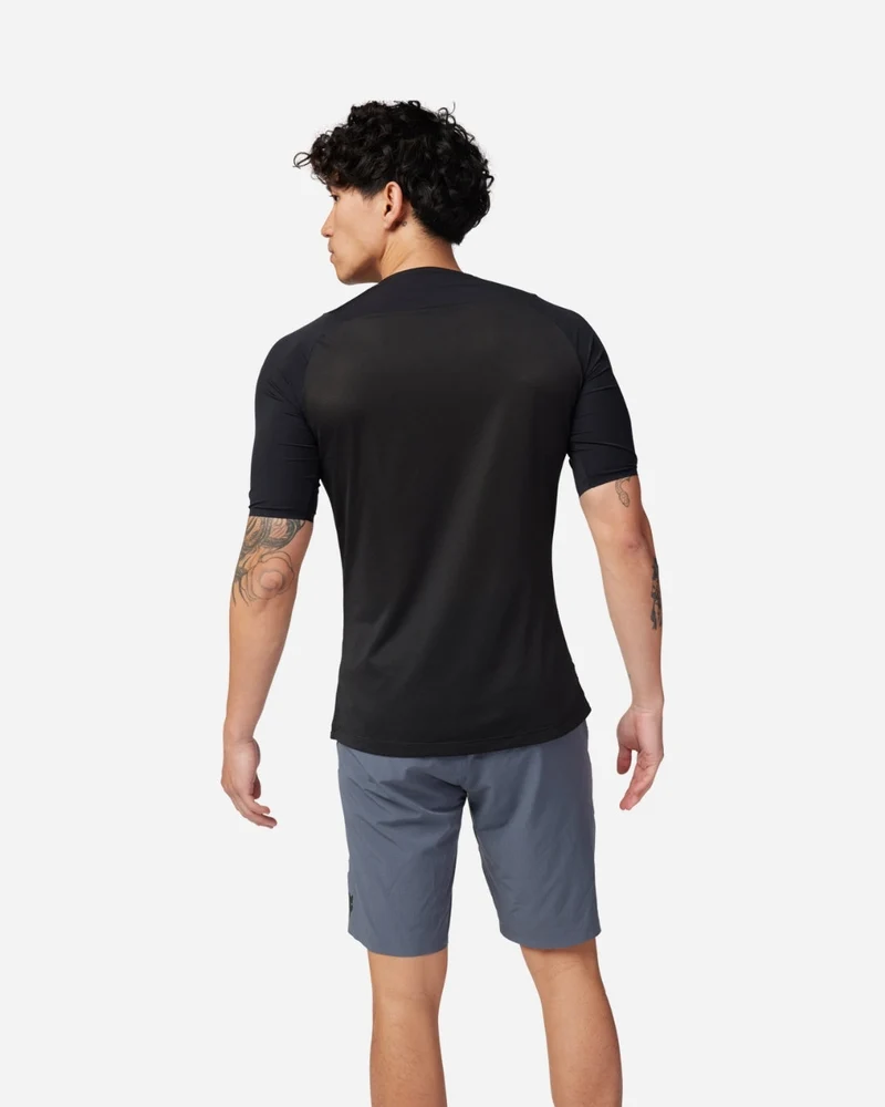 Maillot manches courtes Fox Racing Flexair Ascent - Noir