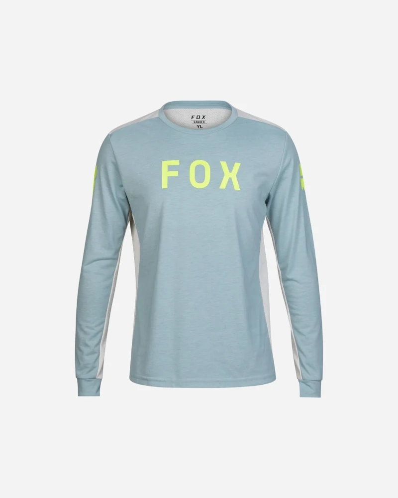 Maillot manches courtes Enfant Fox Racing Ranger Aviation Drirelease - Gunmetal