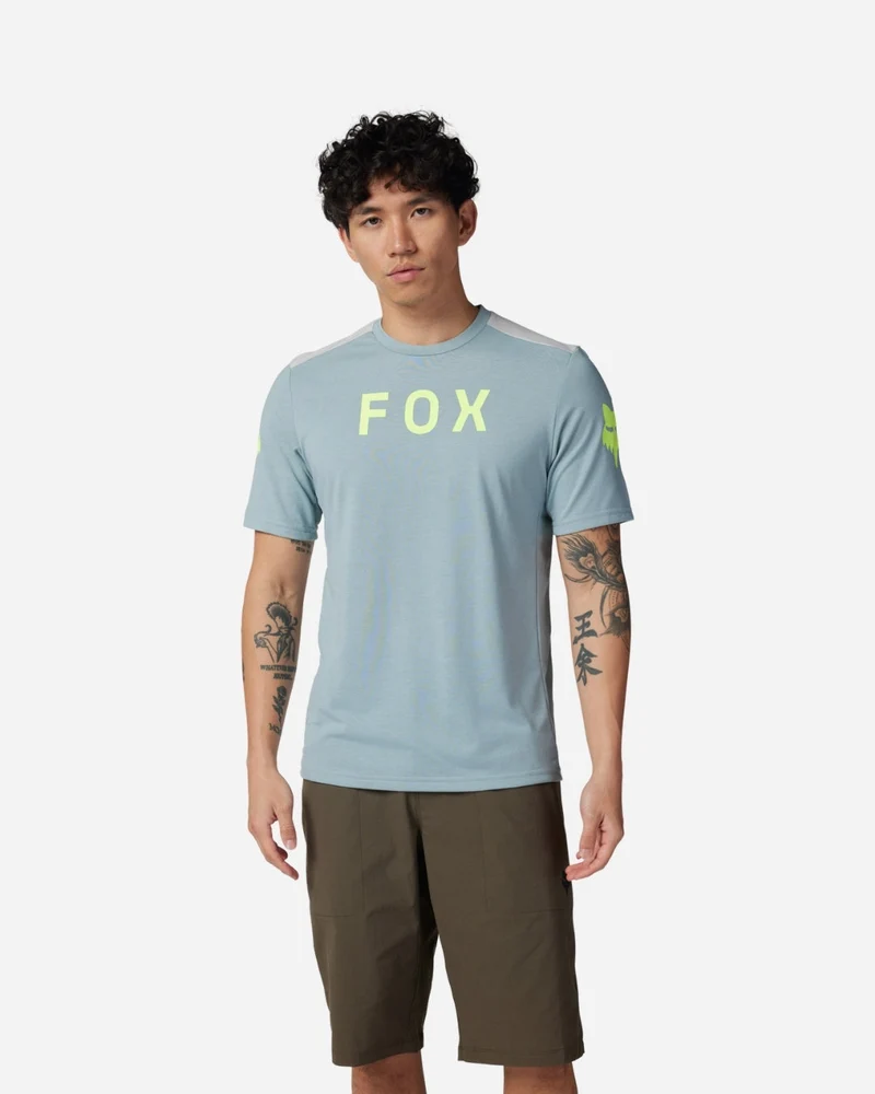 Maillot manches courtes Fox Racing Ranger Aviation Drirelease - Gunmetal